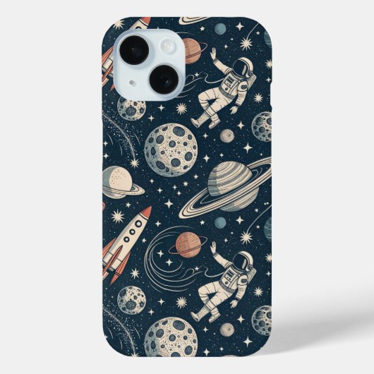 Blue Galaxy Adventure Case-Mate iPhoneケース (裏面)