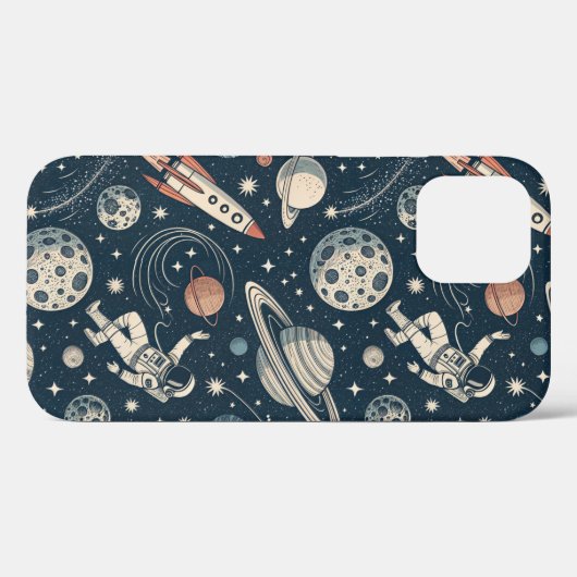 Blue Galaxy Adventure Case-Mate iPhoneケース (裏面 (横))