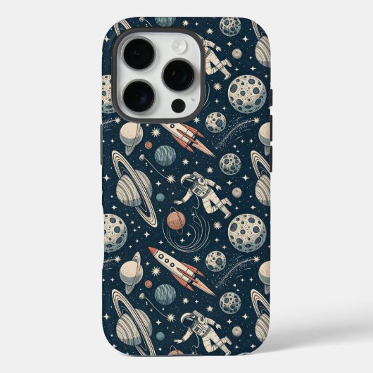 Blue Galaxy Adventure Case-Mate iPhoneケース (裏面)