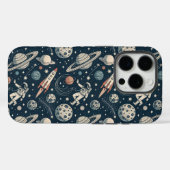 Blue Galaxy Adventure Case-Mate iPhoneケース (裏面 (横))