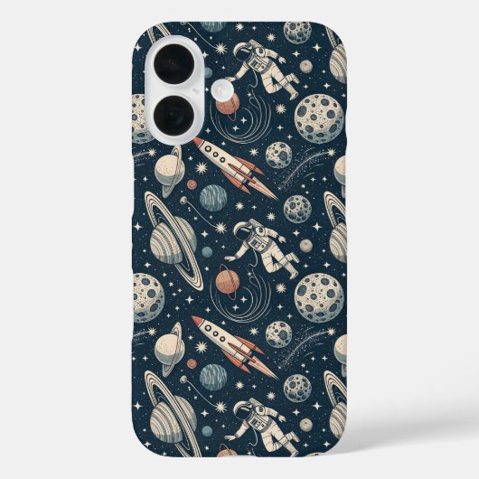 Blue Galaxy Adventure Case-Mate iPhoneケース (裏面)