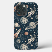 Blue Galaxy Adventure Case-Mate iPhoneケース (裏面)