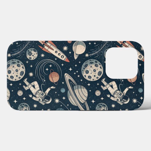Blue Galaxy Adventure Case-Mate iPhoneケース (裏面 (横))