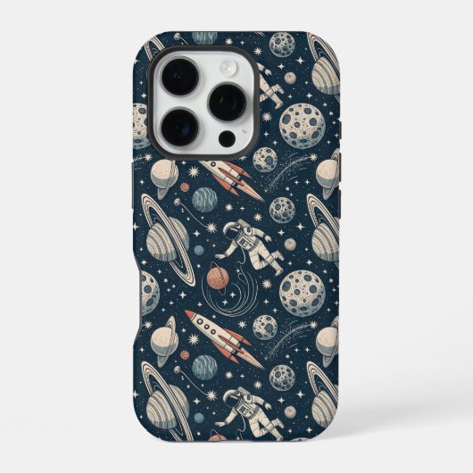 Blue Galaxy Adventure iPhoneケース (裏面)