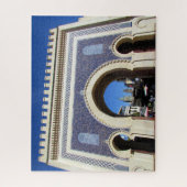 blue gate morocco ジグソーパズル (縦)