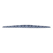 Blue Geometric Pattern Retro Style タイヘッドバンド (正面)