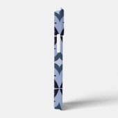 Blue Geometric Pattern Retro Style Case-Mate iPhoneケース (裏面 / 右)