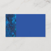 Blue Geometric Prism名刺 名刺 (正面)