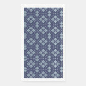 Blue Geometric shapes Pattern  (正面)