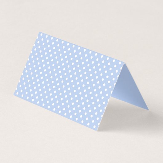 Blue Gingham Coquette Bow Place Card Table Decor (裏面)