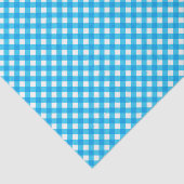 Blue Gingham Pattern 薄葉紙 (詳細)