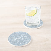 Blue Glitter Sparkle コースター (側面)