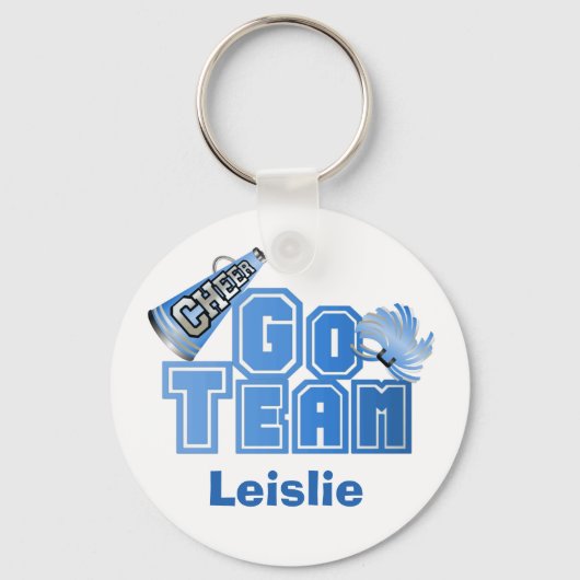 Blue GoチームチアリーダーKeyChain キーホルダー (正面)