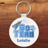 Blue GoチームチアリーダーKeyChain キーホルダー (正面)