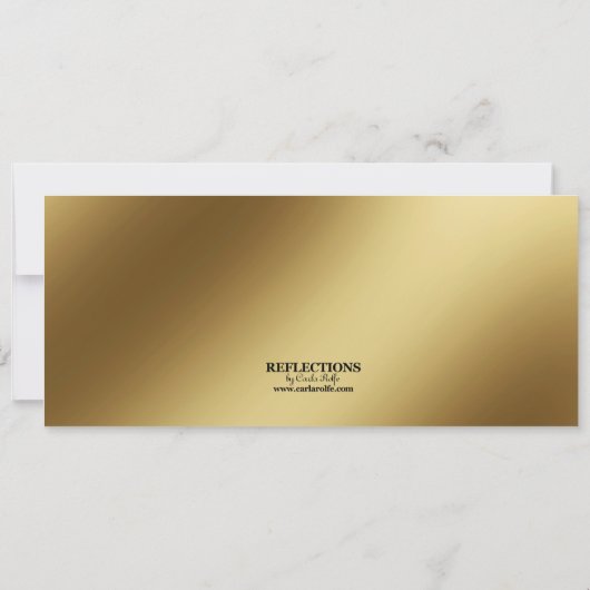 Blue & Gold Baseball Allstar Ticket Birthday 招待状 (裏面)