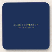 Blue Gold Colors Professional Classical Plain