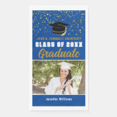 Blue Gold Graduate Photo 2026 Graduation Party (正面)