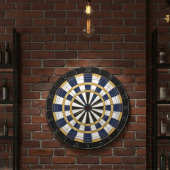 Blue Gold Professional Dartboard Wall Art ダーツボード