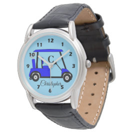 Blue Golf Buggy Watch 腕時計