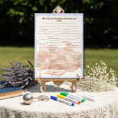 Blue Goose Libs Baby Shower Group game Acrylic  アクリルサイン