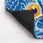 Blue Gothic Cat マウスパッド (コーナー)