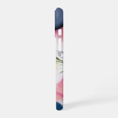 Blue Grace of Filigree iPhone 16ケース (左側面)