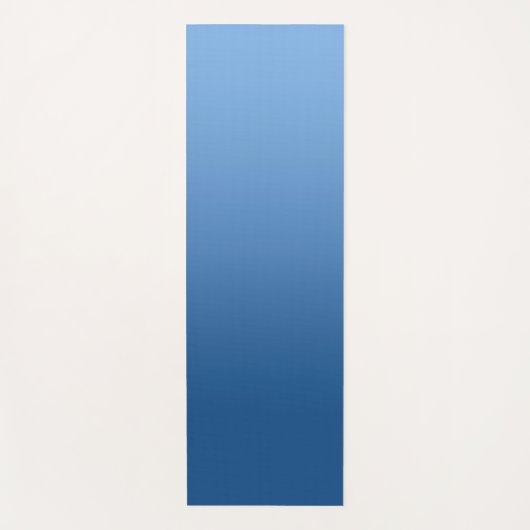 Blue Gradient Yoga Mat ヨガマット (正面)