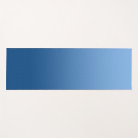 Blue Gradient Yoga Mat ヨガマット (正面(横))