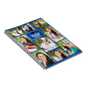 Blue Graduate Photo Collage 2023卒業プレゼント ノートブック (右側)