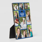 Blue Graduate Photo Collage 2025卒業プレゼント フォトプラーク (側面)