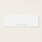 Blue & GreenのWeb結婚サイト情報カード (裏面)