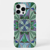 blue green accents iPhoneケース (裏面)