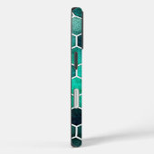 Blue, Green and Aqua Hexagonal Phone Cover Case-Mate iPhoneケース (裏面 / 右)