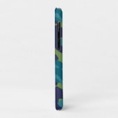 Blue Green and Teal Camo Abstract Case-Mate iPhoneケース (裏面/左)