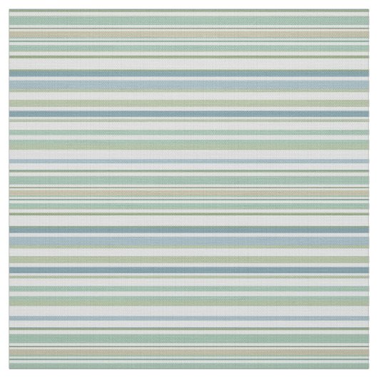 Blue Green and white stripes ファブリック (見本)