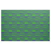 Blue Green Patchwork Stripes Design  ファブリック (ヤード)