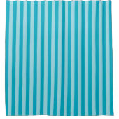 Blue Green, Teal Shower Curtain シャワーカーテン (正面)