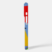 Blue & Green Treble Clef Modern Phone Case Case-Mate iPhoneケース (裏面 / 左)