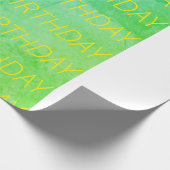 Blue/green tye-dye Wrapping Paper ラッピングペーパー (角)