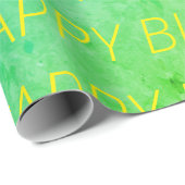 Blue/green tye-dye Wrapping Paper ラッピングペーパー (ロールコーナー)