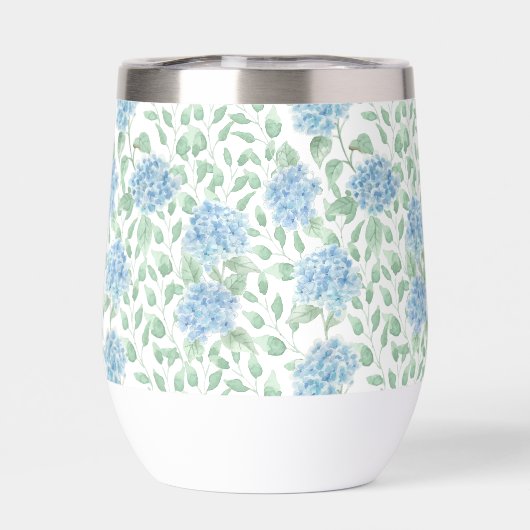 Blue Green Wildflower Watercolor (背面)