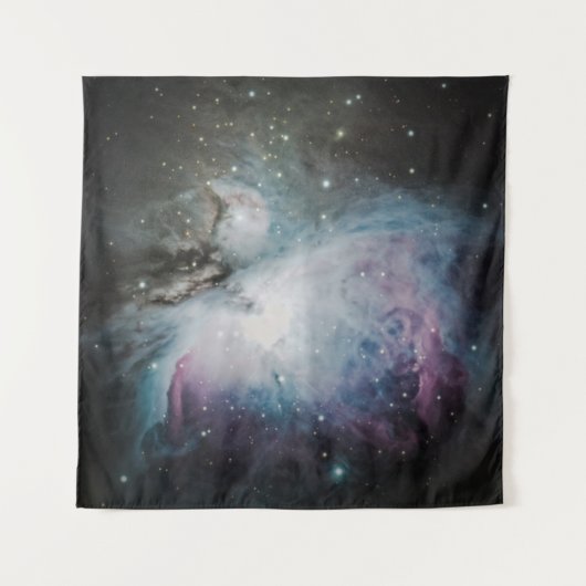 Blue, grey, and purple nebula タペストリー (正面)