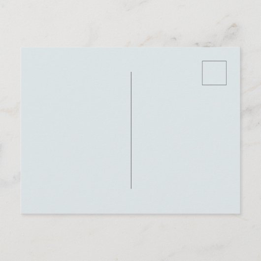 Blue Grey Black Funny Humor I Mustache ポストカード (裏面)