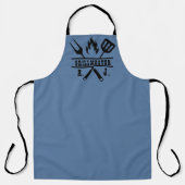 Blue Grillmaster BBQ Apron エプロン (正面)