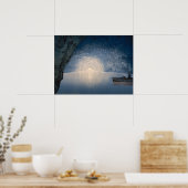 Blue Grotto，カプリ島，カンパニア，イタリア ポスター (キッチン)