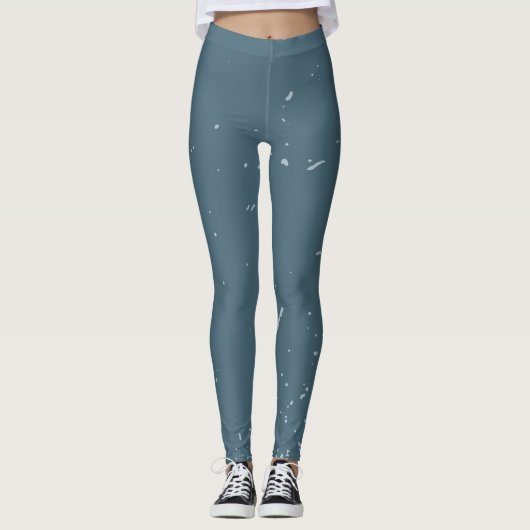 Blue Grunge Leggings  レギンス (正面)