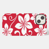 BLUE HAWAII (赤) iPhoneケース (裏面横)