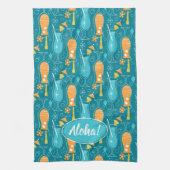 Blue Hawaii and Tropical Itch キッチンタオル (縦)