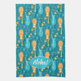 Blue Hawaii and Tropical Itch キッチンタオル