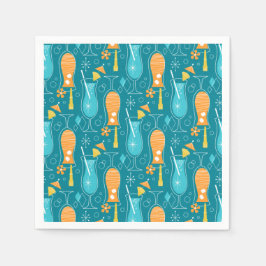 Blue Hawaii and Tropical Itch スタンダードカクテルナプキン